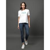 Camiseta Feminina All Calvin Klein Jeans - Off White - 3