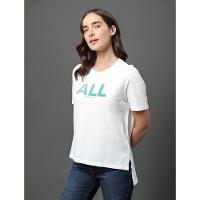Camiseta Feminina All Calvin Klein Jeans - Off White - 5