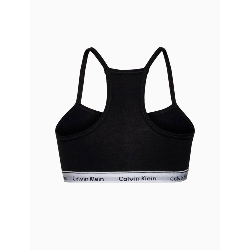 Top Menina Nadador Cotton Carrossel Calvin Klein Underwear - Preto - 2