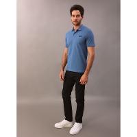 Polo Masculina Slim Piquet Calvin Klein - Azul Escuro - 1