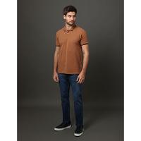 Polo Masculina Listras Calvin Klein Jeans - Havana - 3