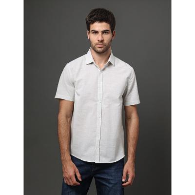 Camisa Masculina Premium Calvin Klein - Cinza Claro