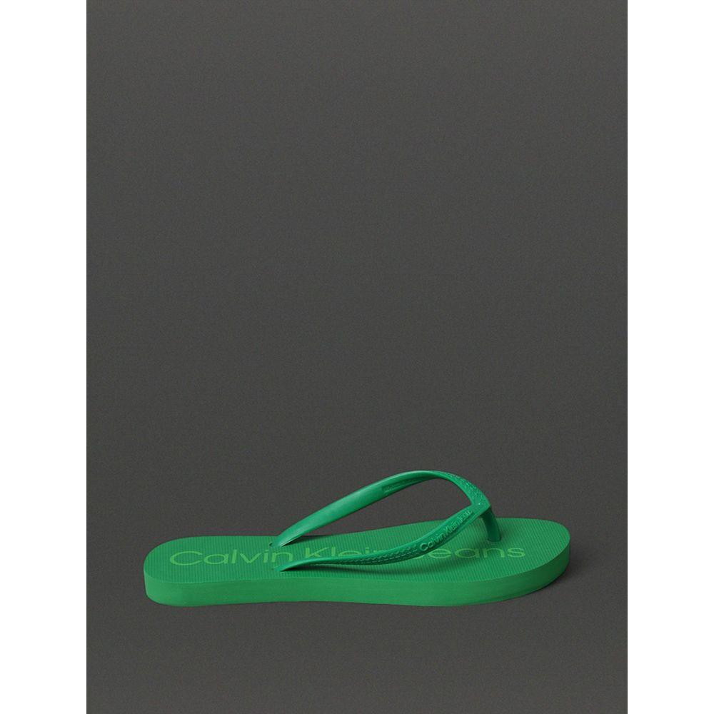 Chinelo Feminino Basic Calvin Klein Jeans - Verde Médio - 1