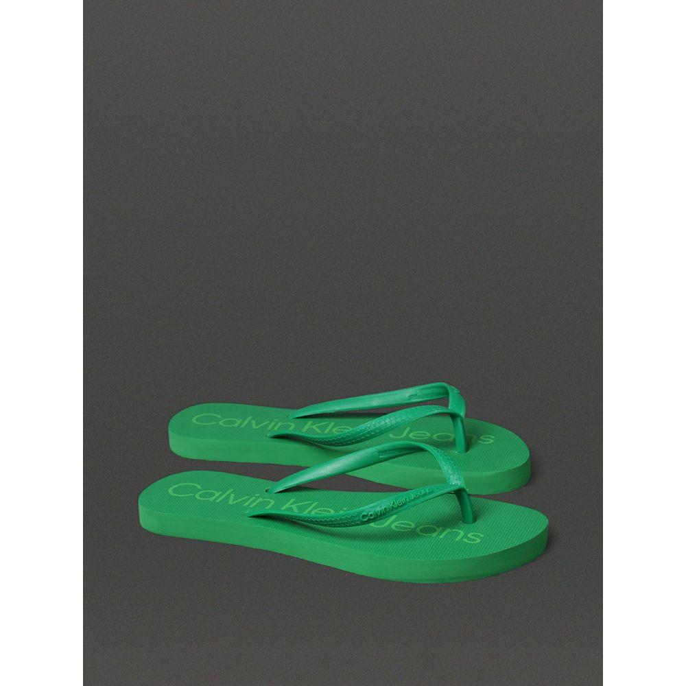Chinelo Feminino Basic Calvin Klein Jeans - Verde Médio - 2