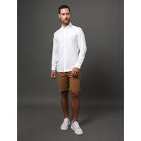 Camisa Masculina Button Down Calvin Klein Jeans - Branco - 3