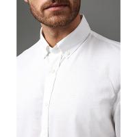 Camisa Masculina Button Down Calvin Klein Jeans - Branco