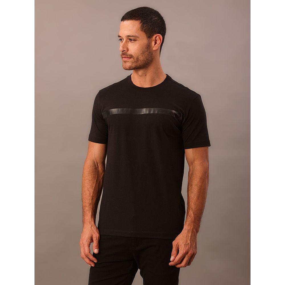 Camiseta Masculina Palito Gel - Preto - 2