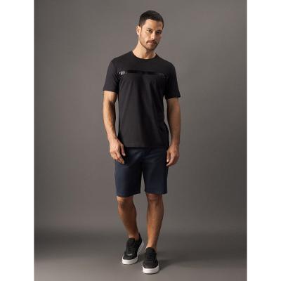 Camiseta Masculina Palito Gel - Preto