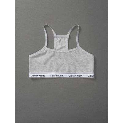 Top Menina Nadador Cotton Carrossel Calvin Klein Underwear - Mescla
