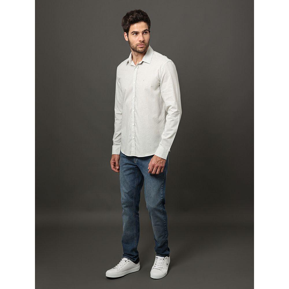 Camisa Masculina Martingale Calvin Klein Jeans - Verde - 3