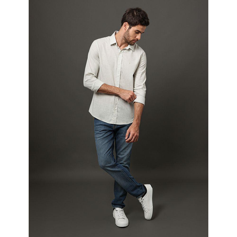 Camisa Masculina Martingale Calvin Klein Jeans - Verde - 5