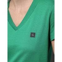 Camiseta Feminina Algodão Egípcio Calvin Klein Jeans - Verde Médio