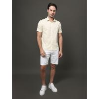 Camisa Masculina Algodão Calvin Klein - Amarelo Manteiga - 3