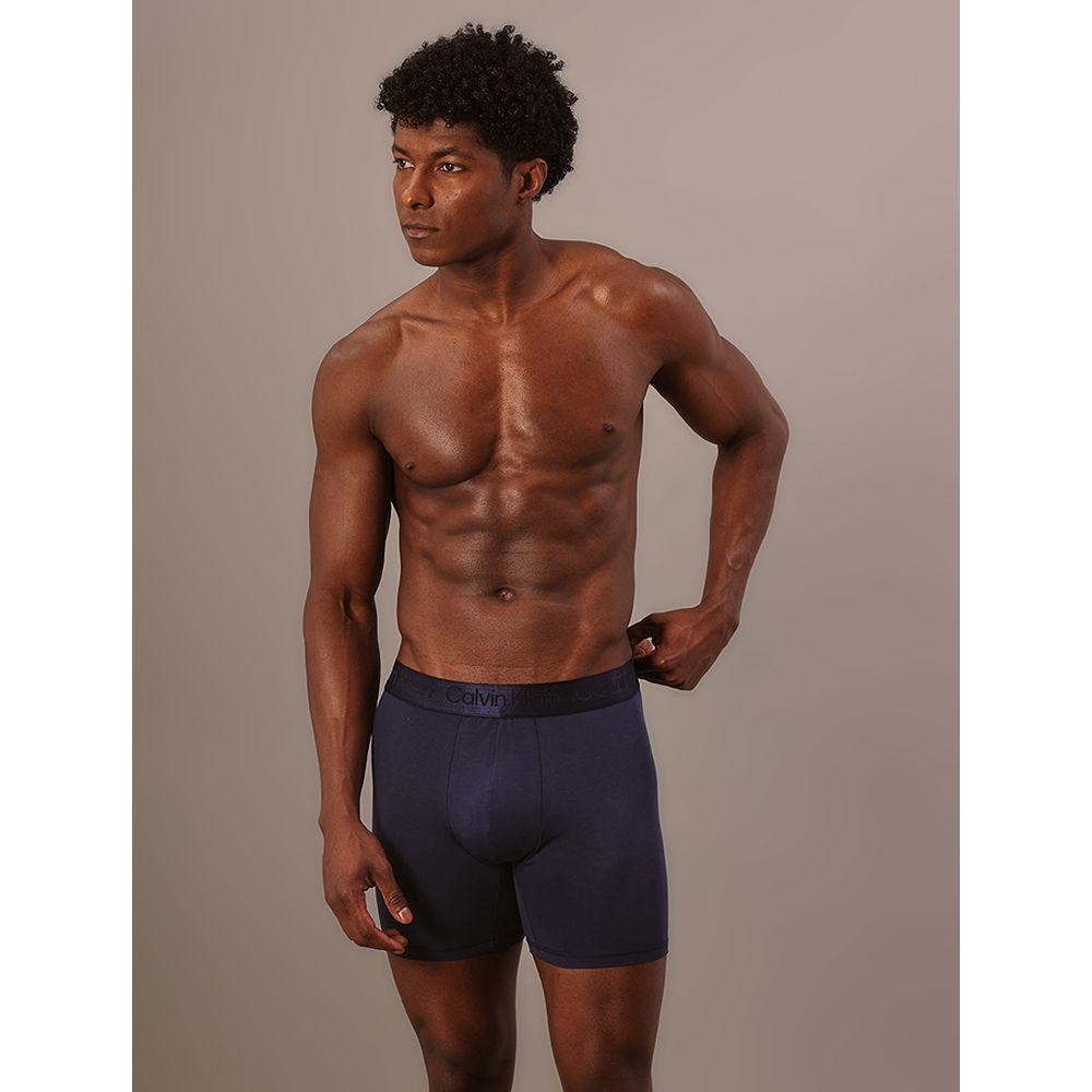 Cueca Boxer Pima Cotton Calvin Klein Underwear - Marinho - 2