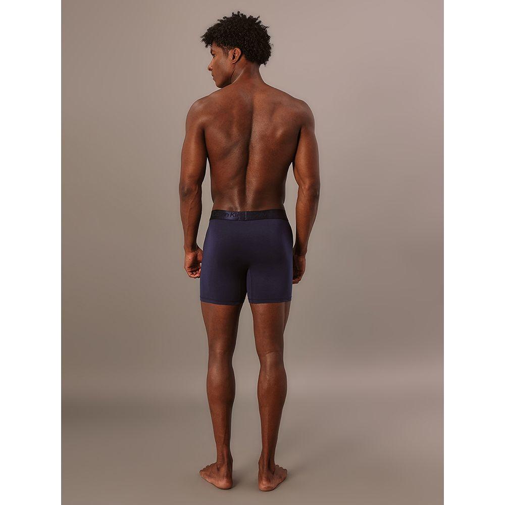 Cueca Boxer Pima Cotton Calvin Klein Underwear - Marinho - 4