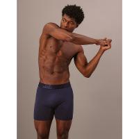 Cueca Boxer Pima Cotton Calvin Klein Underwear - Marinho - 5