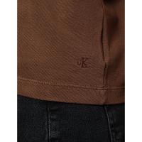 Blusa Feminina Malha Rugby Calvin Klein Jeans - Marrom