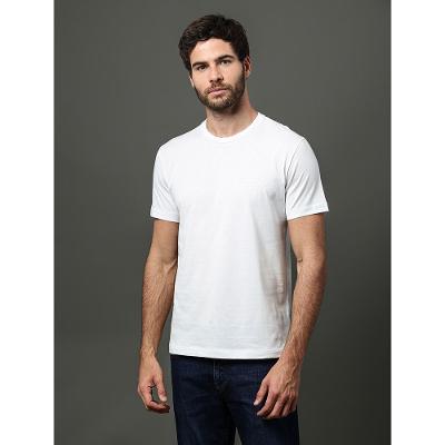 Camiseta Masculina Pima Calvin Klein - Branco 2