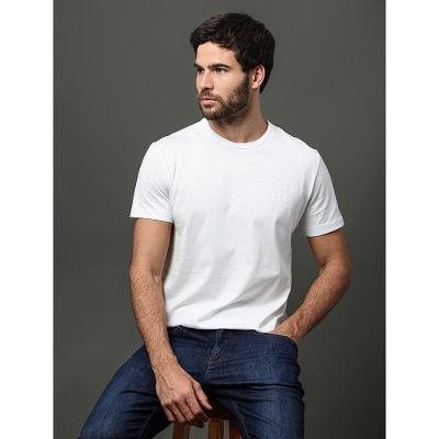 Camiseta Masculina Pima Calvin Klein - Branco 2