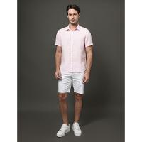 Camisa Masculina Cannes Linen Calvin Klein - Rosa Claro - 3