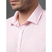 Camisa Masculina Cannes Linen Calvin Klein - Rosa Claro