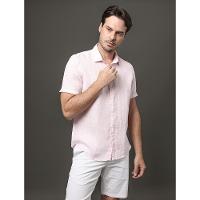 Camisa Masculina Cannes Linen Calvin Klein - Rosa Claro - 5