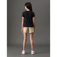 Camiseta Menina Algodão Orgânico Calvin Klein Jeans - Preto - 2