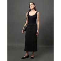 Regata Feminina Decote Quadrado Calvin Klein Jeans - Preto - 3