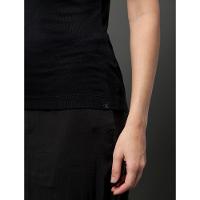 Regata Feminina Decote Quadrado Calvin Klein Jeans - Preto