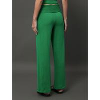Calça Feminina Ribana Texturizada Calvin Klein Jeans - Verde Médio - 2