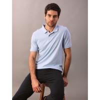 Polo Masculina Liquid Touch Calvin Klein - Azul Bebe - 5