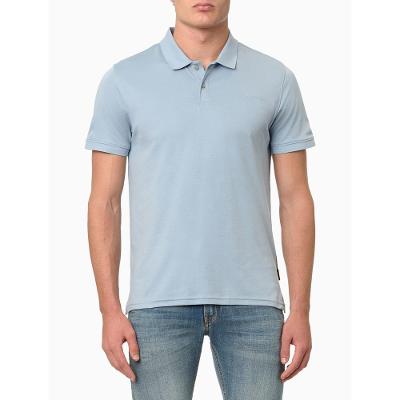Polo Masculina Liquid Touch Calvin Klein - Azul Bebe
