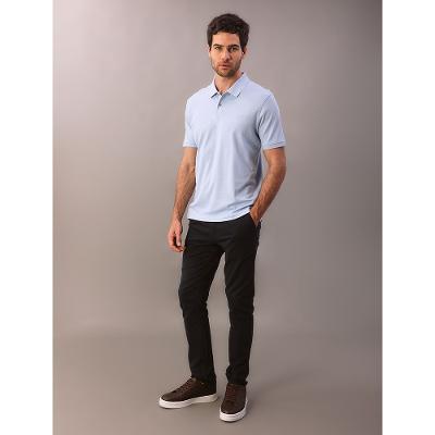 Polo Masculina Liquid Touch Calvin Klein - Azul Bebe
