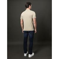 Polo Masculina Slim Piquet Calvin Klein - Caqui Claro - 1
