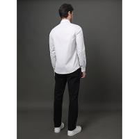 Camisa Masculina Slim Fio 50 Calvin Klein - Cinza Claro - 2