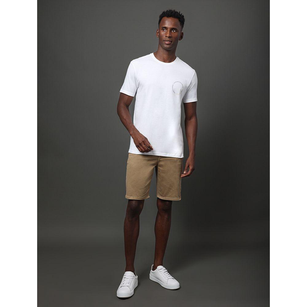 Camiseta Masculina Sunset & Sunrise Calvin Klein Jeans - Branco - 5