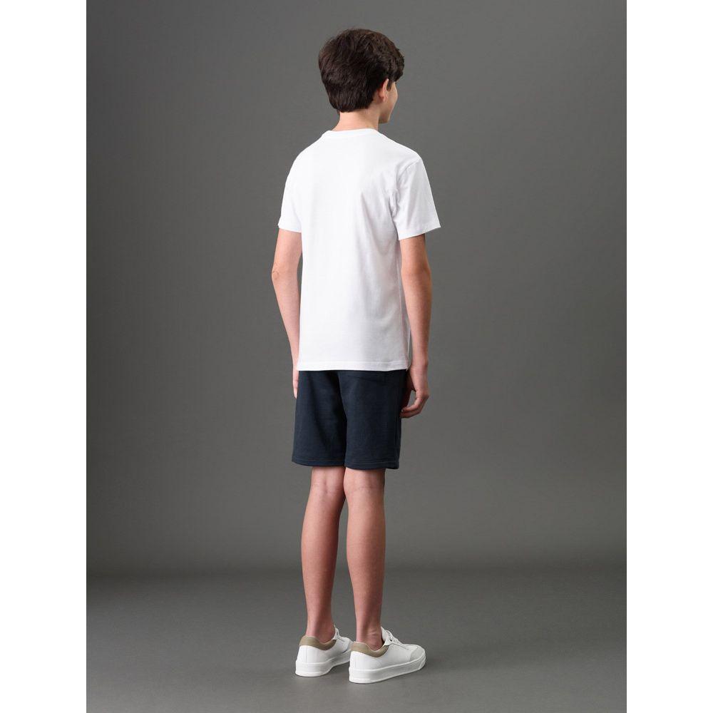 Camiseta Menino Logo Centralizado Calvin Klein Jeans - Branco 2 - 2