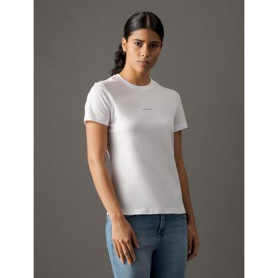 Camiseta Feminina Gola Careca - Branco 2