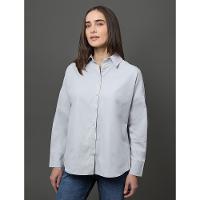 Camisa Feminina Over Calvin Klein - Azul Claro - 1
