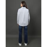 Camisa Feminina Over Calvin Klein - Azul Claro - 2