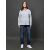 Camisa Feminina Over Calvin Klein - Azul Claro - 3