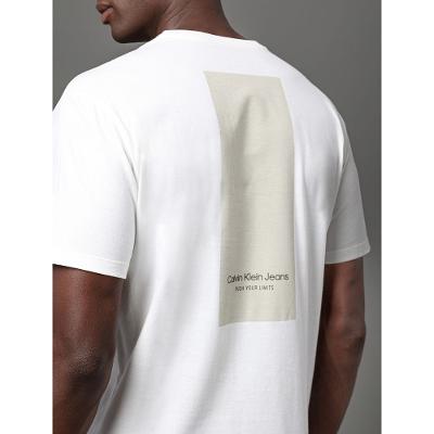 Camiseta Masculina Push Your Limits Calvin Klein Jeans - Off White