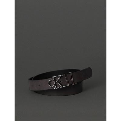 Cinto Feminino Fivela Calvin Klein Jeans - Cafe