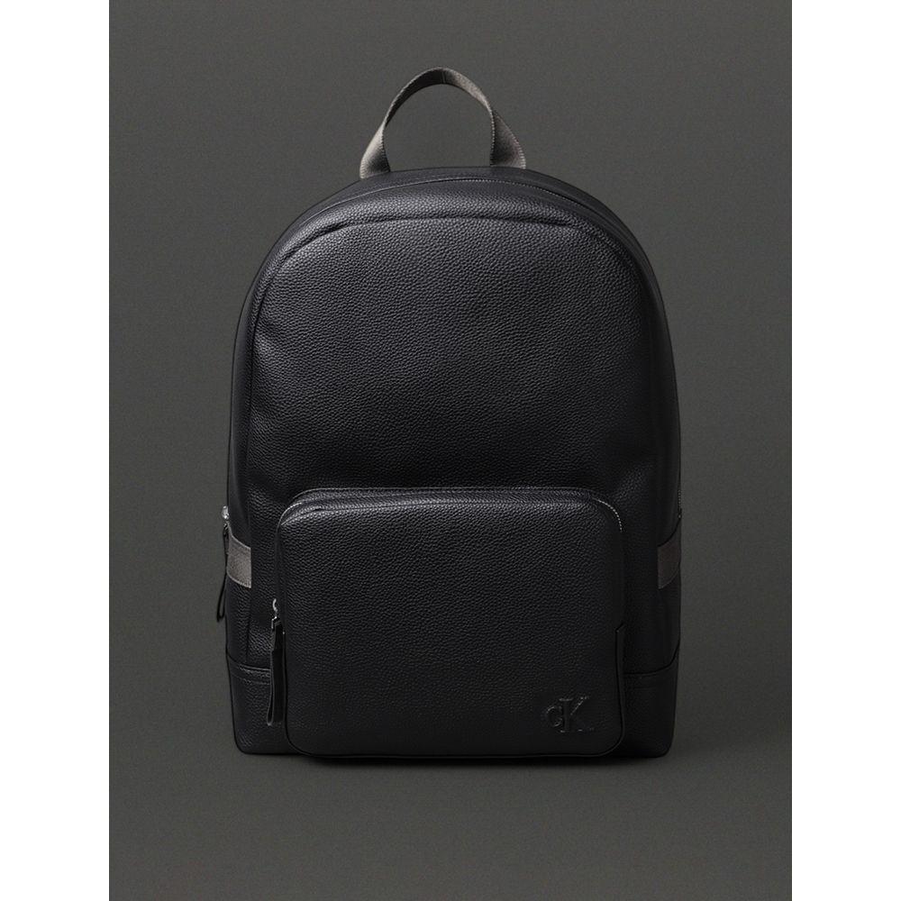 Mochila Masculina Cargo em Pu Calvin Klein Jeans - Preto - 1