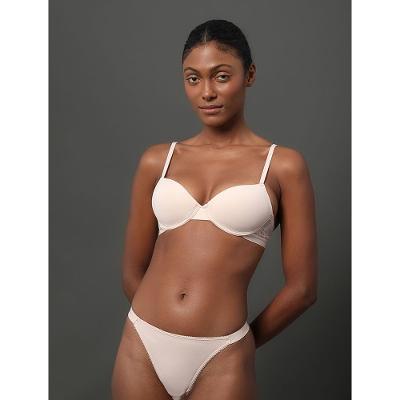 Sutiã Push Up Soft Lace Calvin Klein Underwear - Pessego