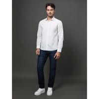 Camisa Masculina Slim Fio 60 Calvin Klein - Branco - 3