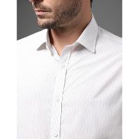 Camisa Masculina Slim Fio 60 Calvin Klein - Branco