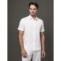 Camisa Masculina Algodão Calvin Klein - Branco - 1