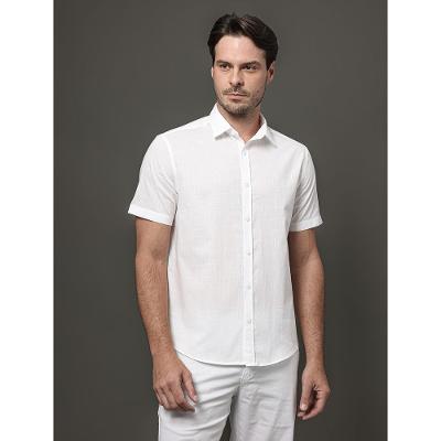 Camisa Masculina Algodão Calvin Klein - Branco