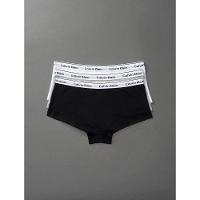 Kit 3 Calcinhas Menina Cotton Carrossel Calvin Klein Underwear - Branco + Preto + Mescla - 1